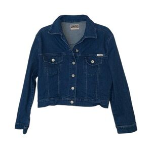 Nevada Jeanswear Vintage Dark Wash Denim Jacket‎ Women’s M/L